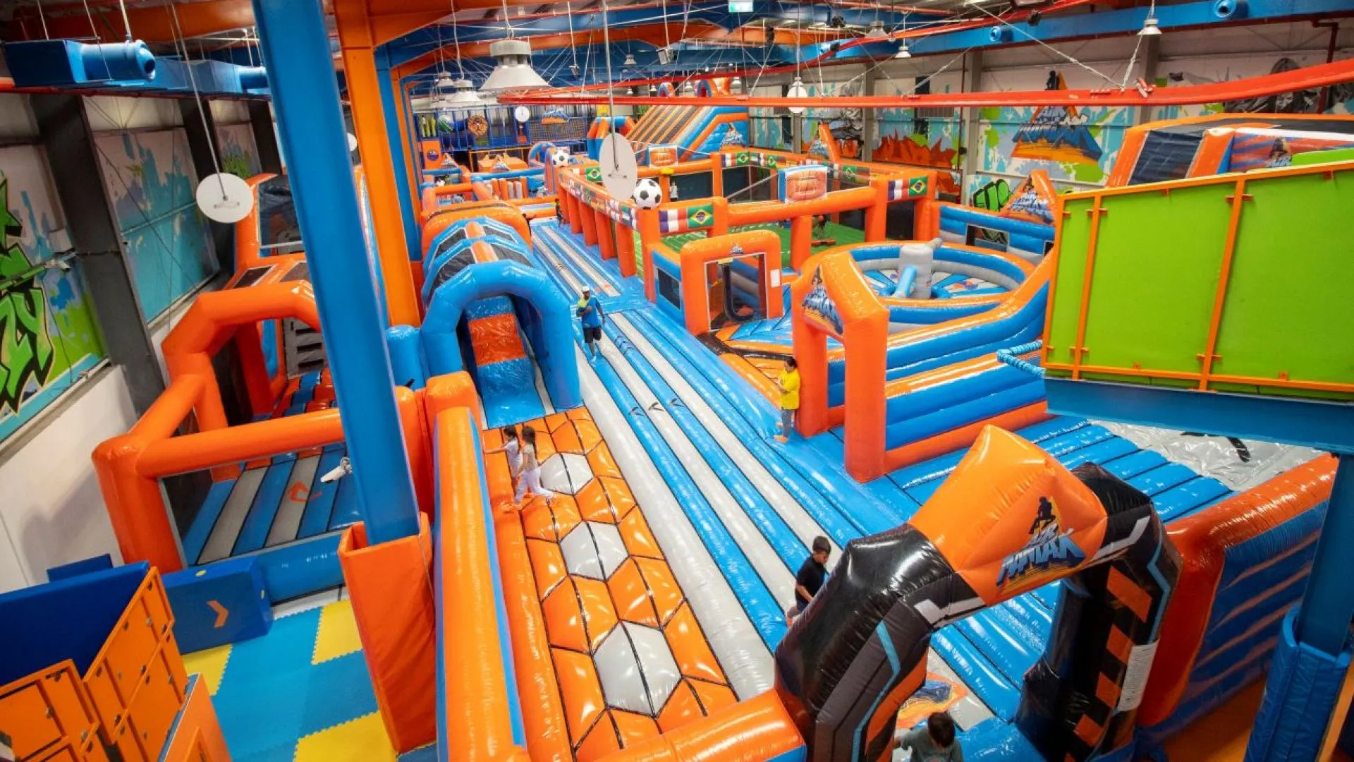 Air Maniax Dubai | Ultimate Inflatable Playground & Family Adventure Park
